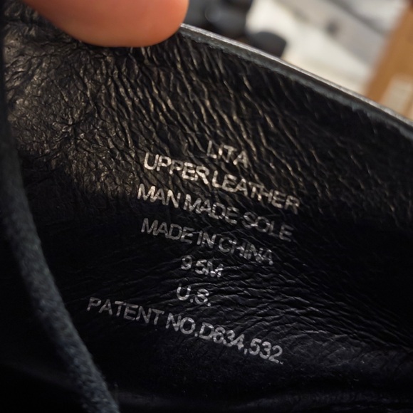 Jeffrey Campbell Lita booties size 9.5 US Black (gently used) - Picture 5 of 5